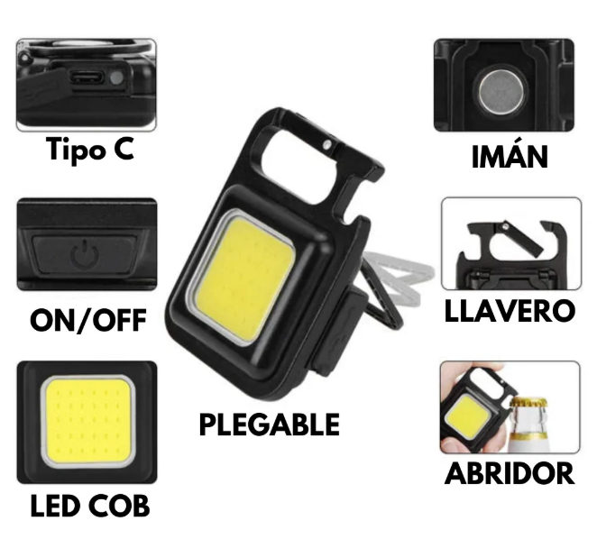 Mini Linterna Led Llavero