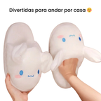 Fluffy Orejas pantuflas tiernas